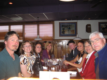 Family and friends celebrating graduation