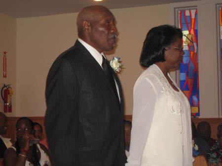 My Dad and Mom at my Wedding