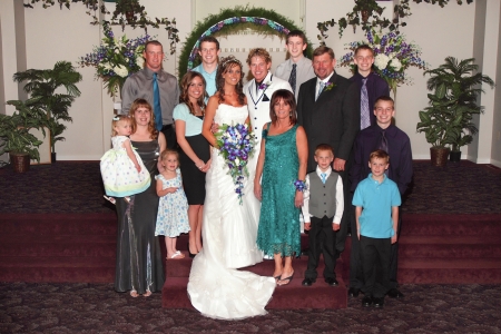 Our son, Luke's Wedding - April, 2008