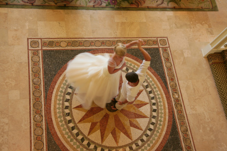 Bride and Groom's wedding dance