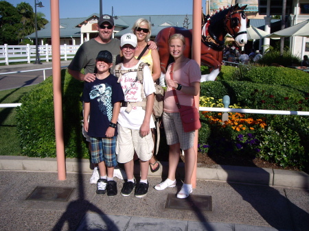 Whole gang at Sea World