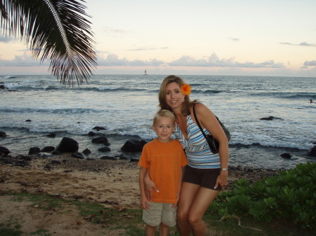 Matthew and Mommy in Kauai-2007