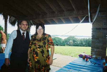 Vince and I at son's Wedding in August 2005