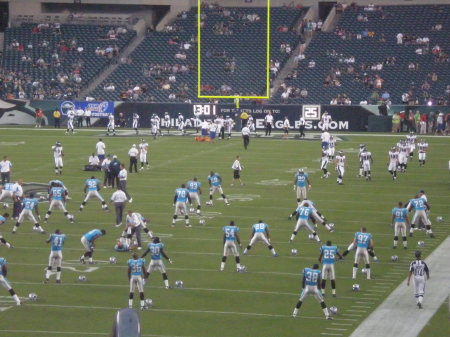 Eagles vs Panthers 2008