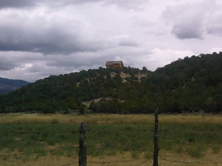 Our cabin on the hill...