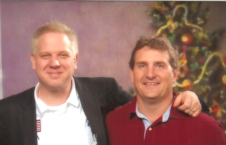 Glenn Beck and Me at his show Dec. 2007