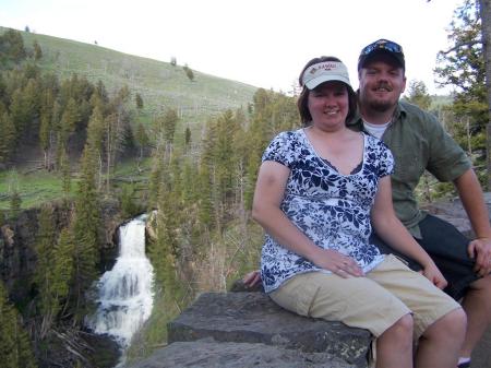 Tammy and I in Yellowstone