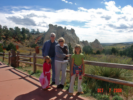 With the Grandparents in Colorado