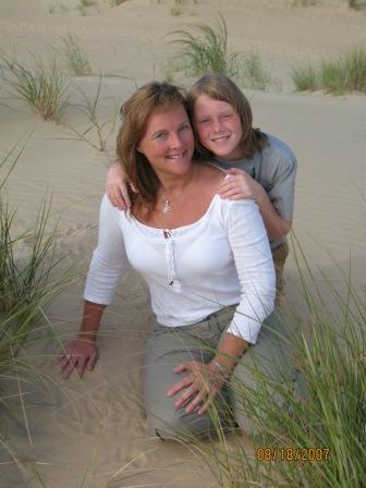 My son and I.  OBX  2007