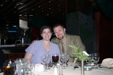 15_dinner on the cruise ship