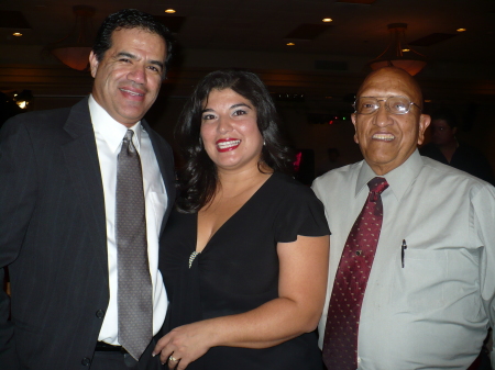 Mr Rendon with Rosie & hubby