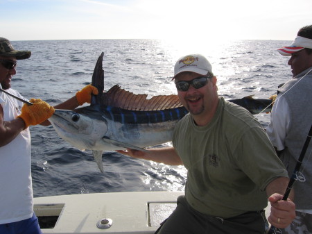 Nabbing a Marlin in Cabo