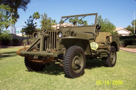 1943 Military Jeep manufactured by Ford Motor