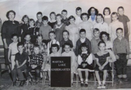 1959 MARTHA LAKE KINDERGARTEN CLASS