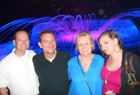 family in vegas for the 40th.