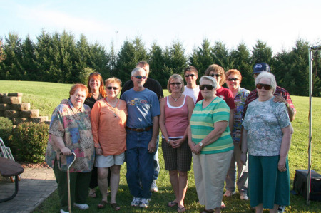 Family photo from Schramm reunion