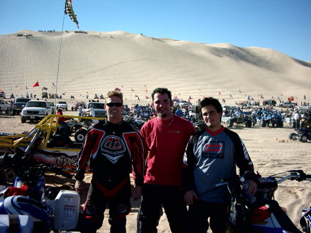 The boys and I in Glamis