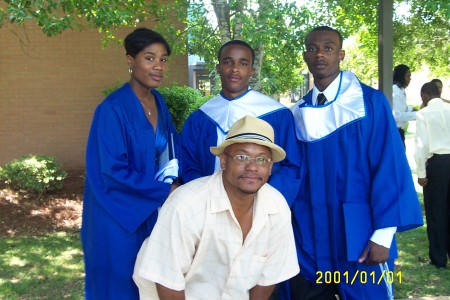 My husband Thane & the "08" Grads