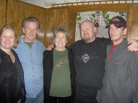 Dec 2006 my parents and brothers