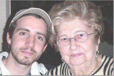 back in Toronto 2005, with my Grandma : )