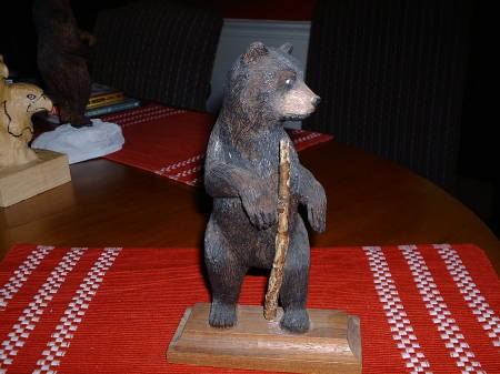 2007 Carved Brown Bear