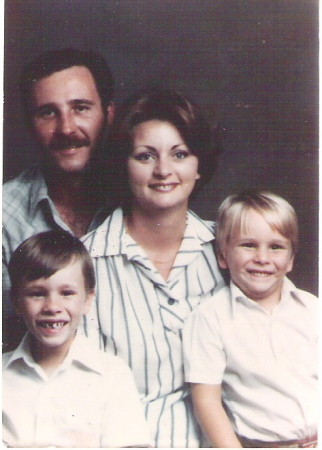 Jeffrey, George, Sharon & Gregory Trax ~ 1982
