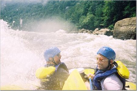 Whitewater rafting