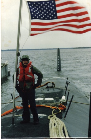 standing watch topside