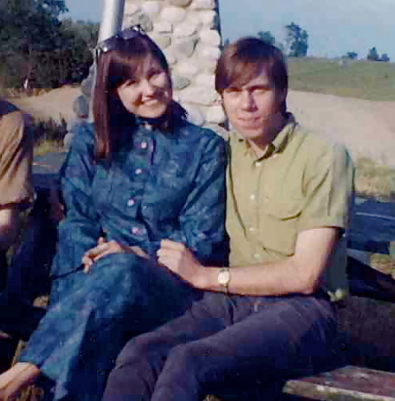 Me and Inga circa 1969