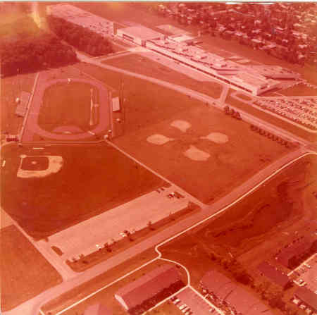 ariel view of school 1978