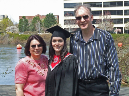My daughter's Graduation from WSU -2008