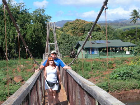 Sam & I in Kauai