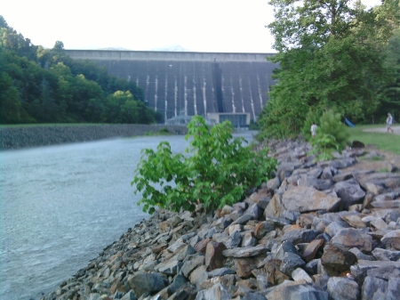 Fontana Dam, NC on the Little Tennessee River