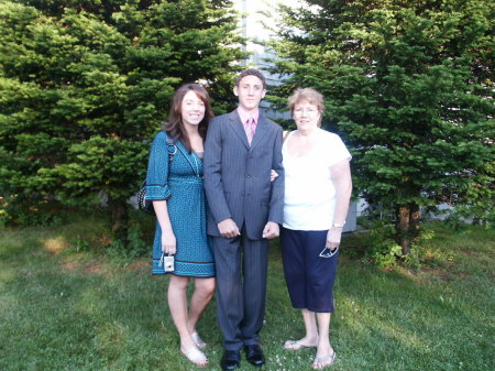 Ian's 8th grade gradution fron North Shore Chr