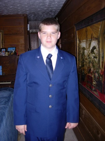 Son "Mac" ROTC May 2008