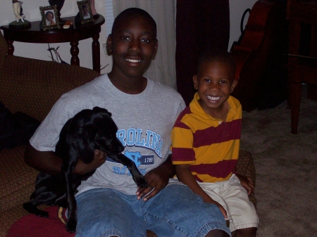 '07 Terrell, Ken, (grands) & Lilia(dog)