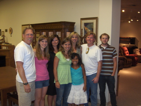 Greg Landin, Jim Aasland and families