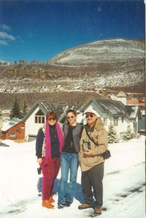 Ann, Layla & Rudy in Vail, Colorado