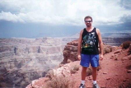 Mike at the Grand Canyon
