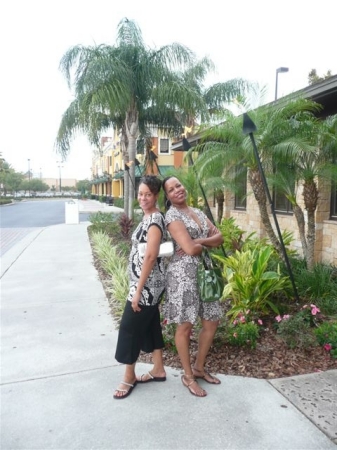 Hanging in O town me and mommie