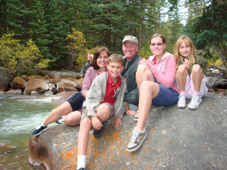 Family falling off the rock! September 2008