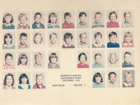 Miss Egan's Class 1966