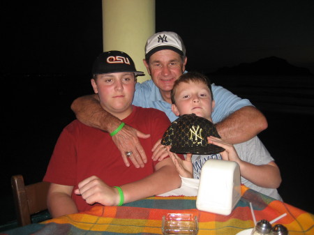 Jack with Jordan and Jake - Mexico