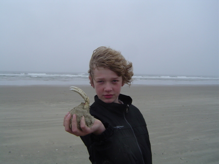 Quinn at the beach 2008