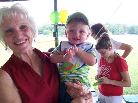 Great Grandma & Cayden