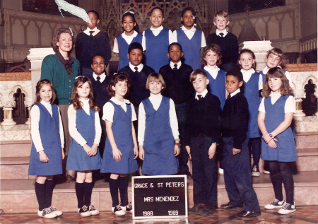 1988-89, 4th grade class