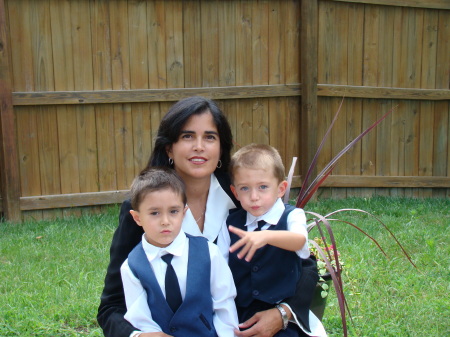 My Daughter-in-law and grandsons