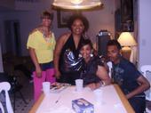 in ATL with my sis Carolyn and friends