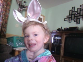 My neice Lillie at Easter 2010