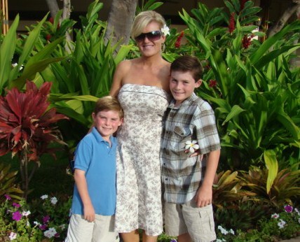 Me and my boys in Maui 2008